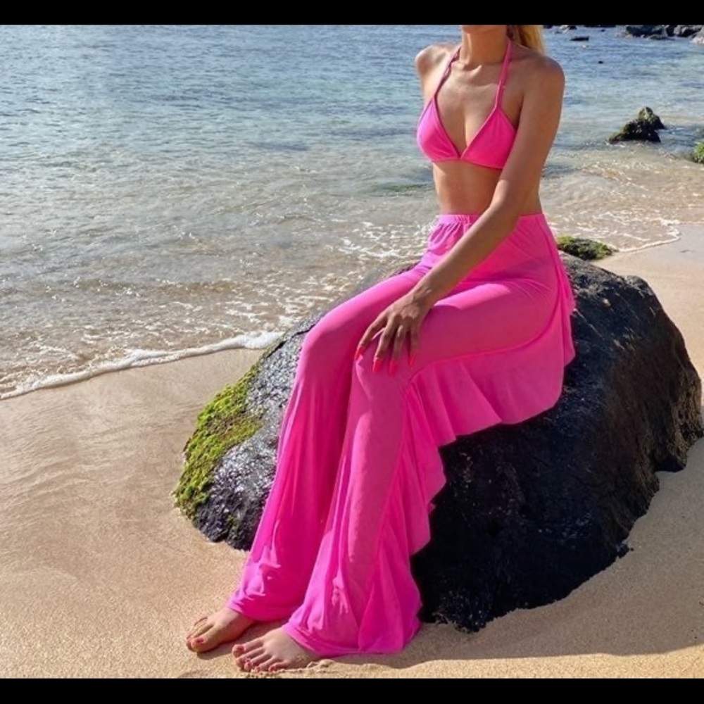 Vibrant Pink Bikini Set